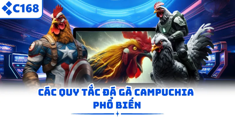 Các quy tắc đá gà Campuchia phổ biến 